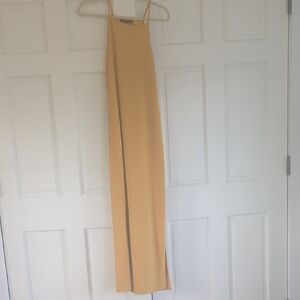 Boston Proper Mustard Dress